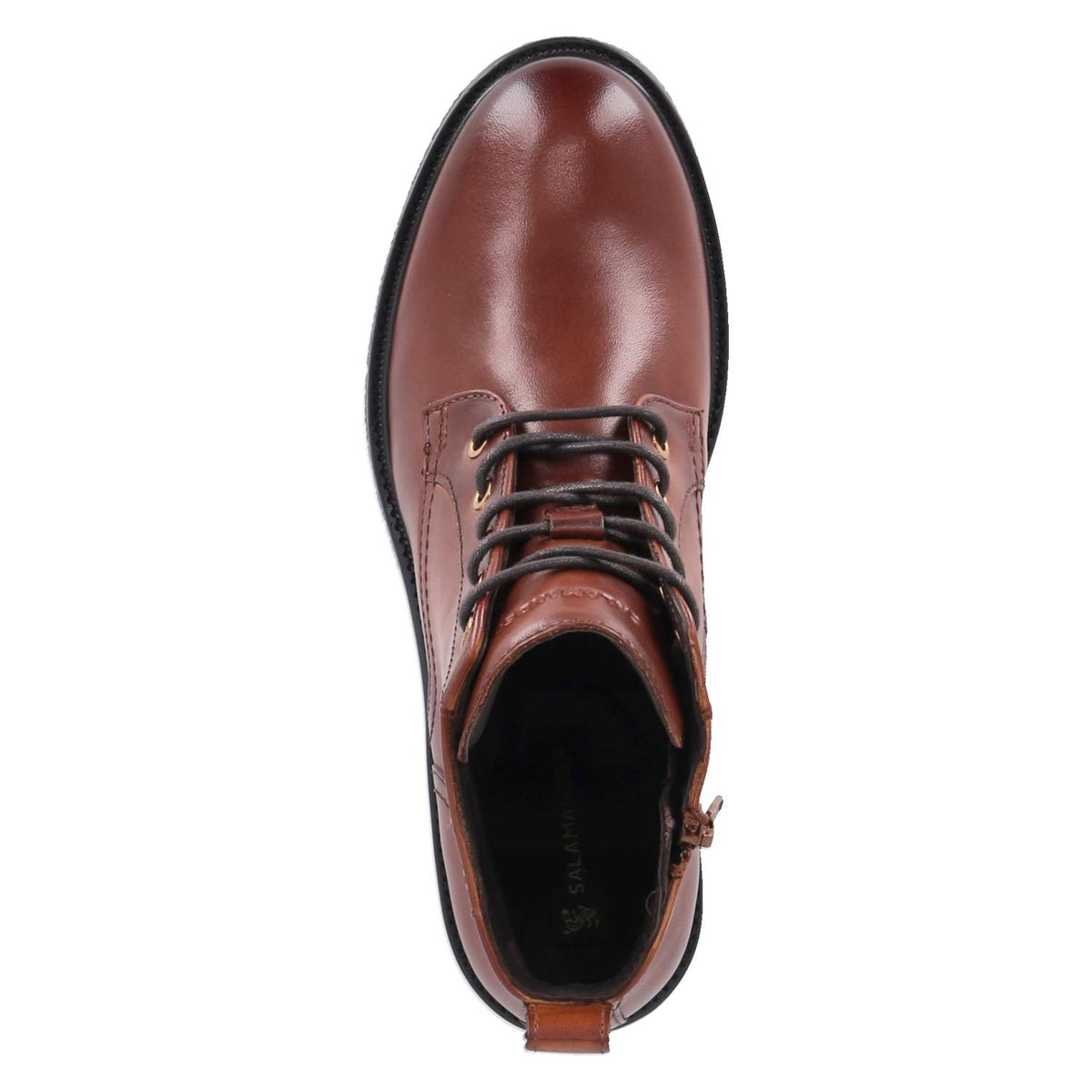 Schnürboots Braun