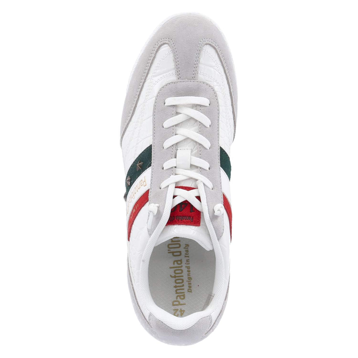 Low Sneaker VASTO SNAKE Weiß