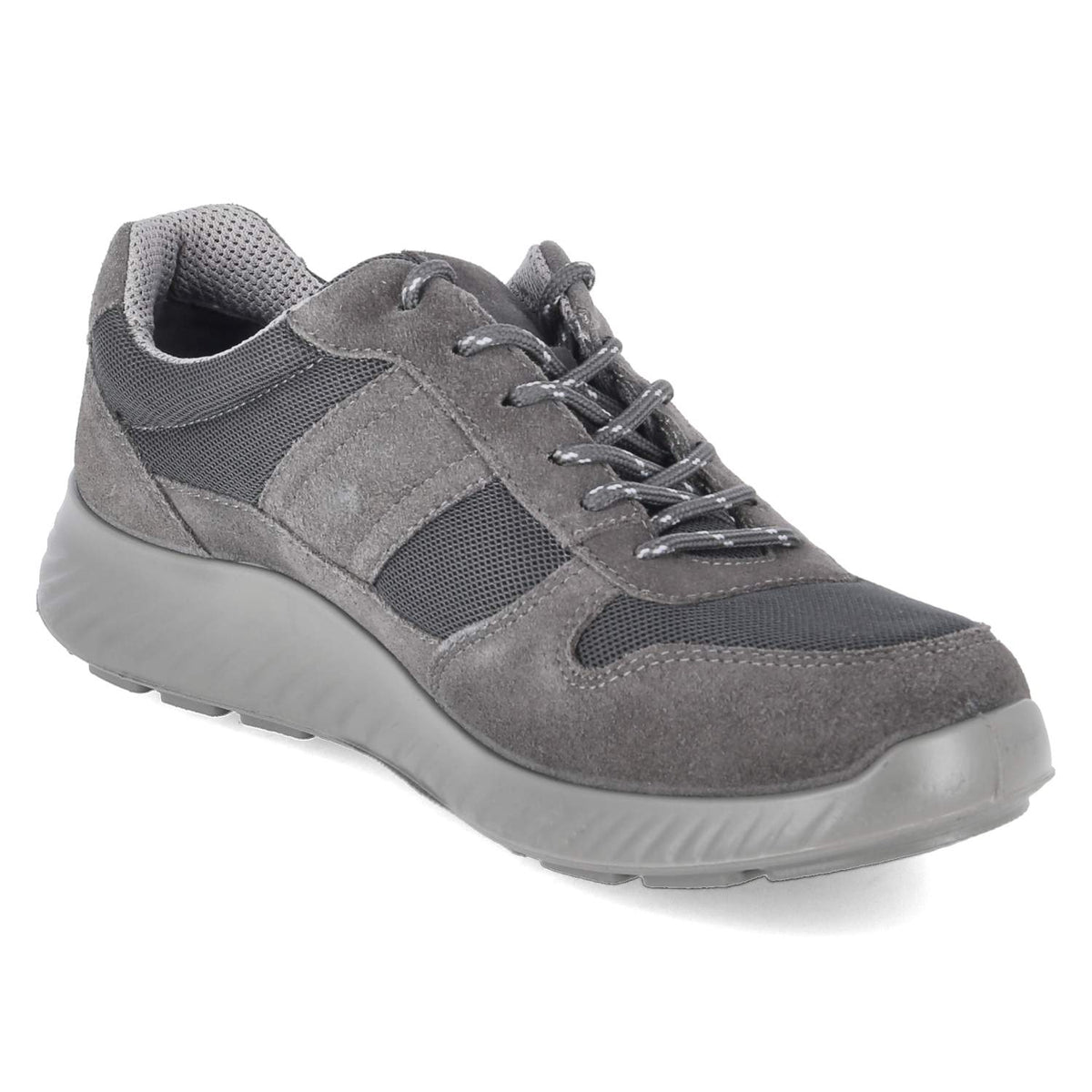 Halbschuhe Grau