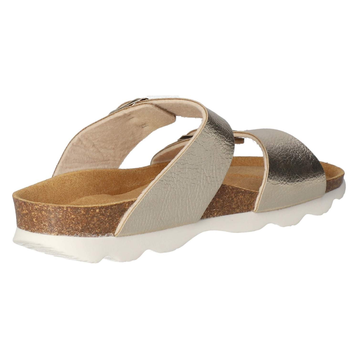 Pantoletten Gold