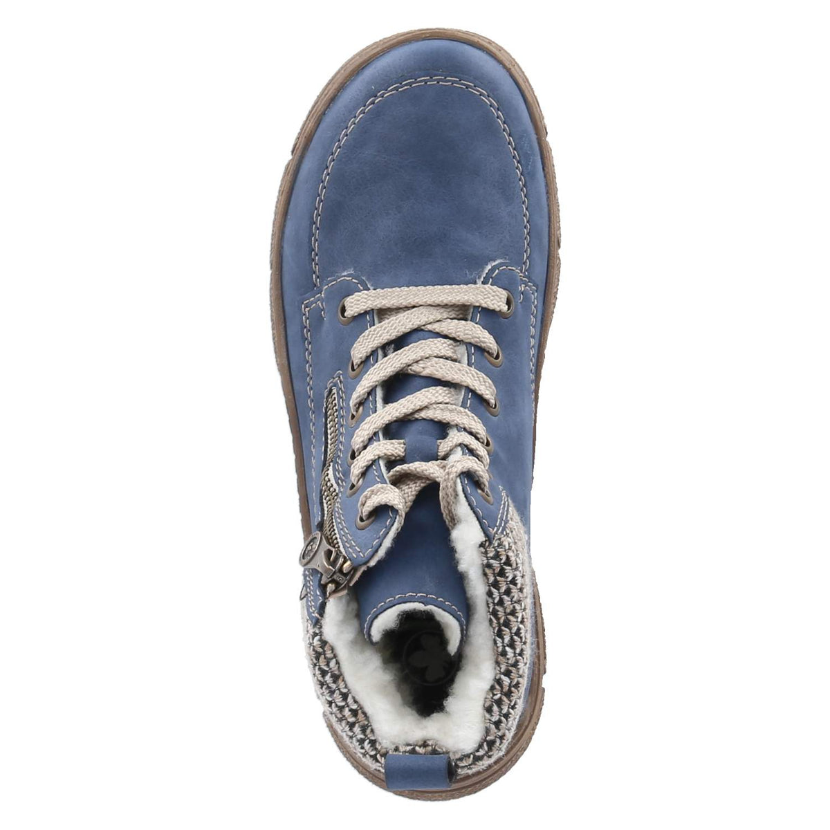Schnürboots Blau