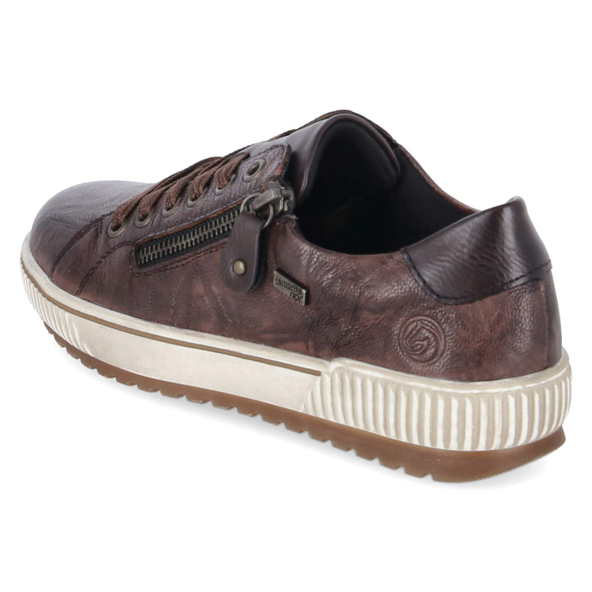 Halbschuhe Braun