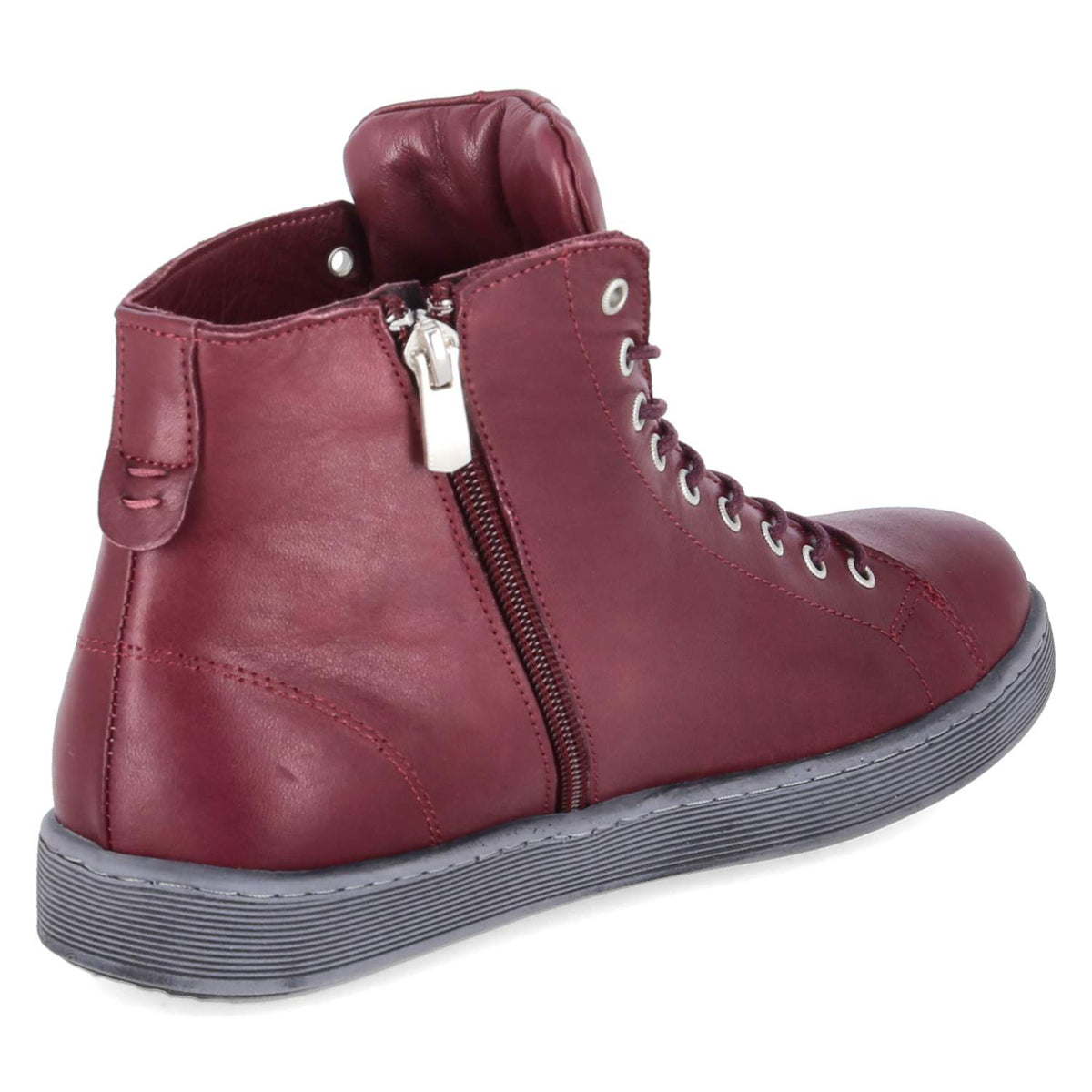 Schnürbooties Rot