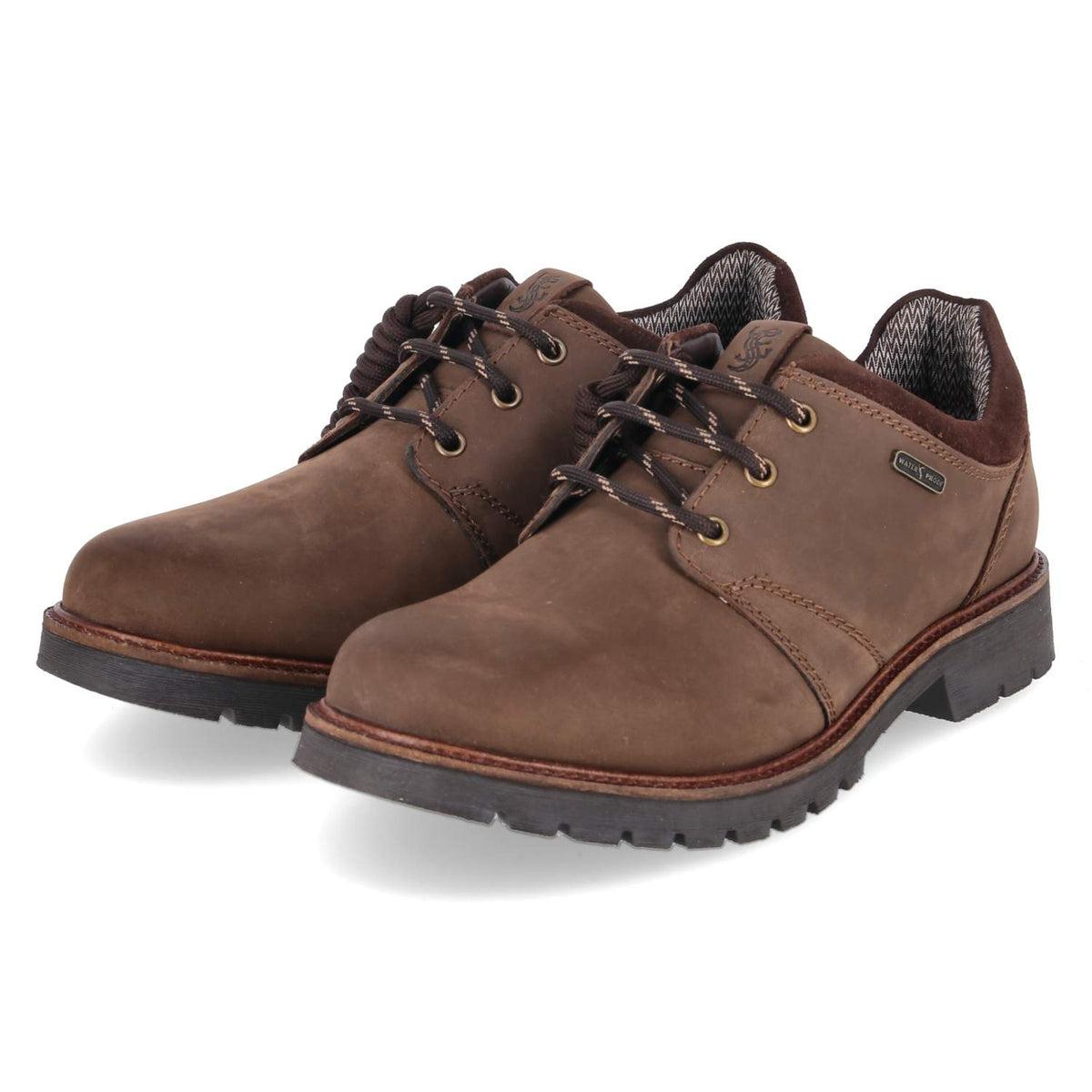 Halbschuhe Braun