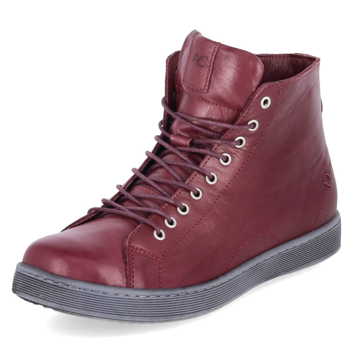 Schnürbooties Rot
