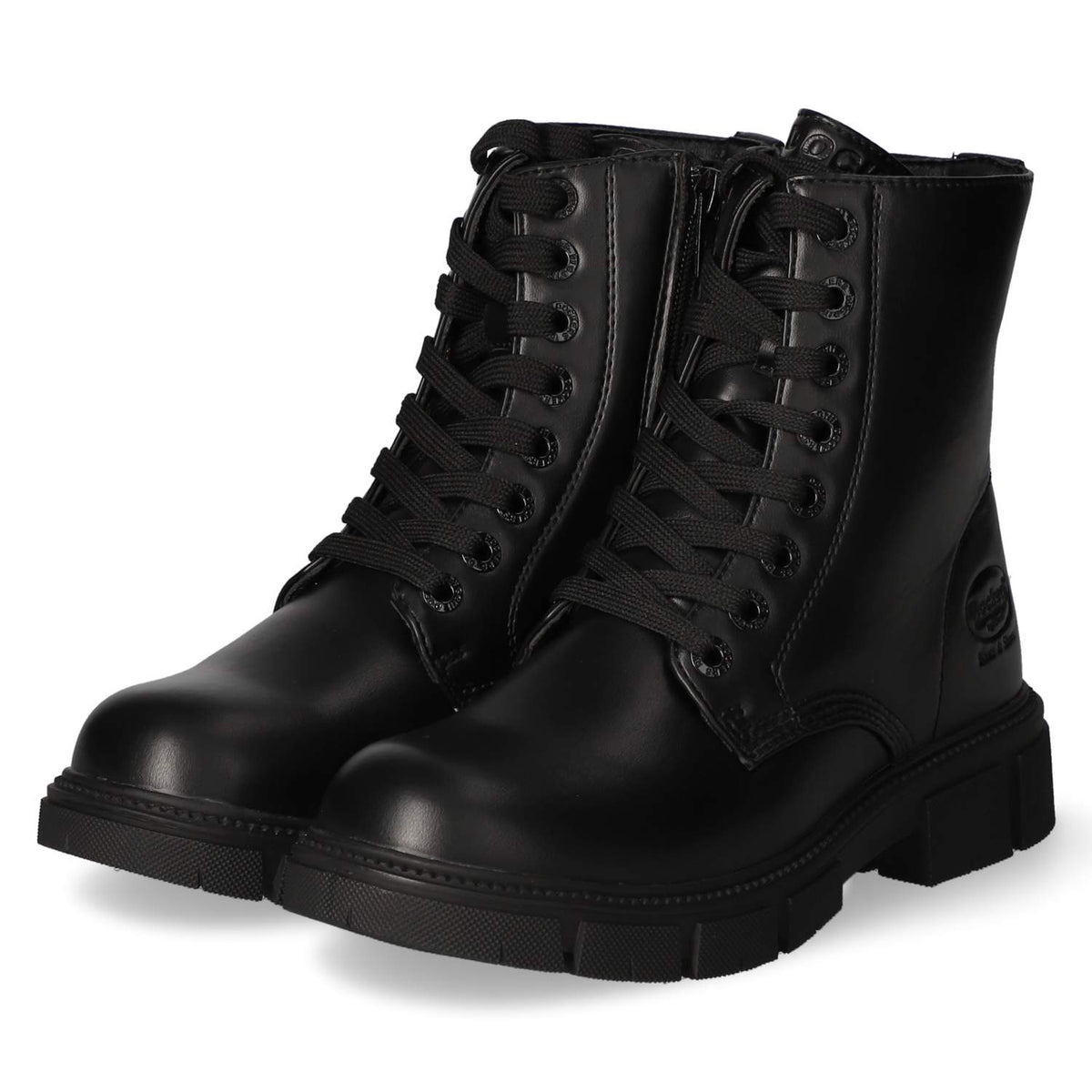 Schnürboots Schwarz