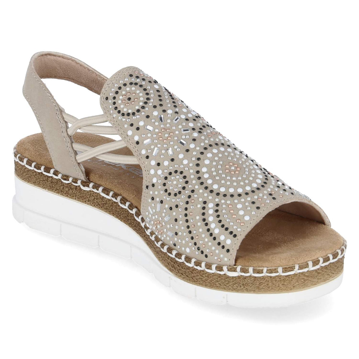 Sandalen Beige