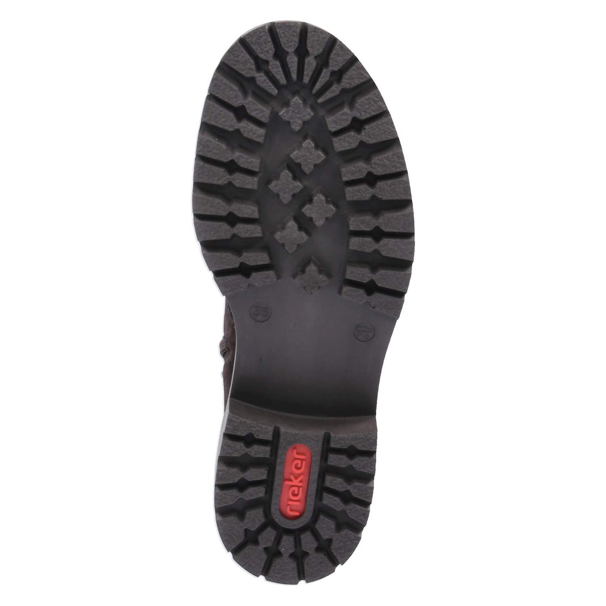 Schnürstiefeletten Braun