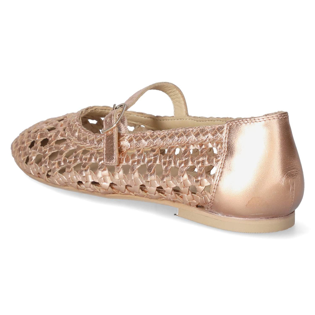 Spangenballerinas Gold
