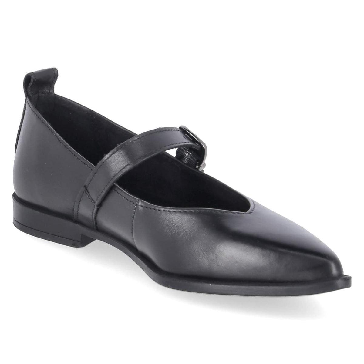 Spangenballerinas Schwarz