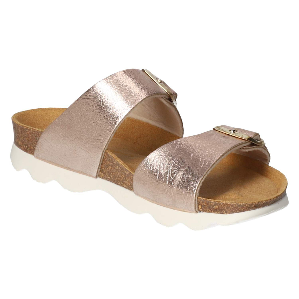 Pantoletten Gold