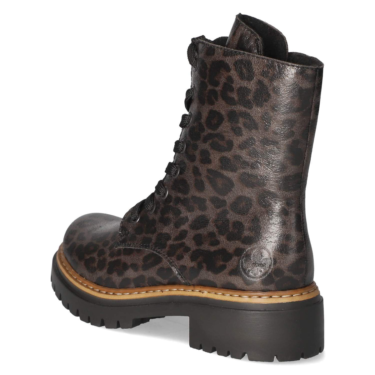 Schnürstiefeletten Braun