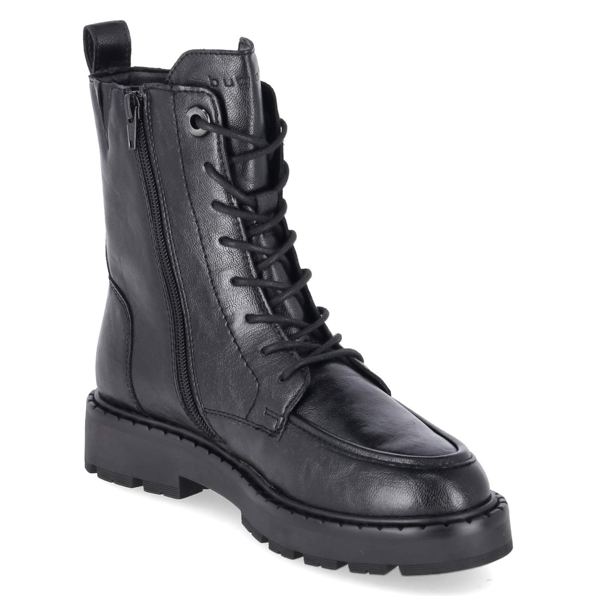 Schnürstiefeletten Schwarz