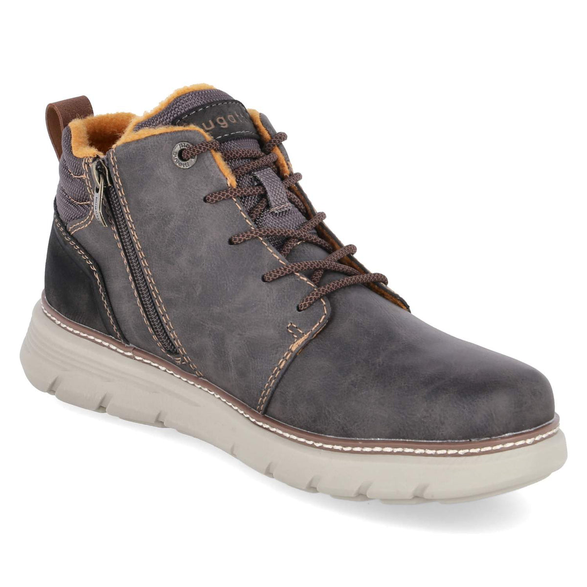 Schnürboots Grau