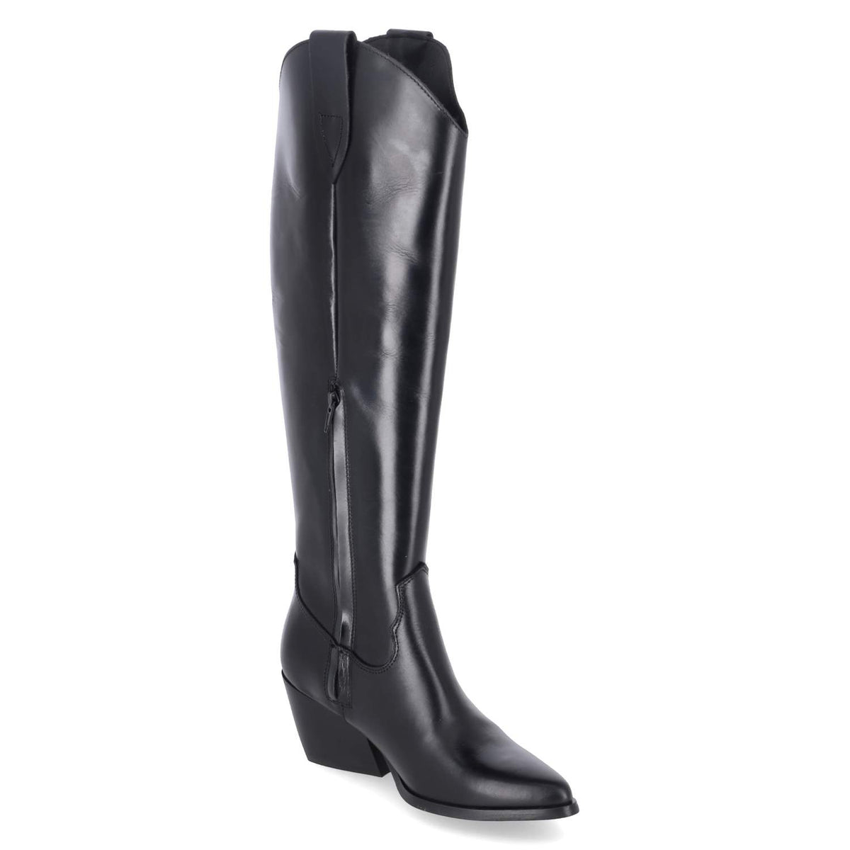 Westernstiefel Schwarz