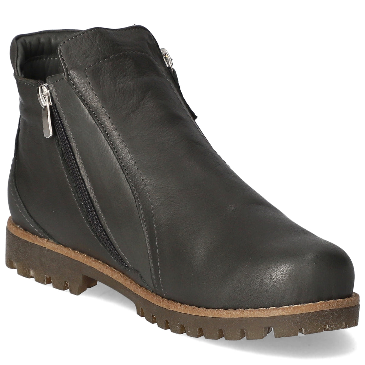 Stiefeletten Grau