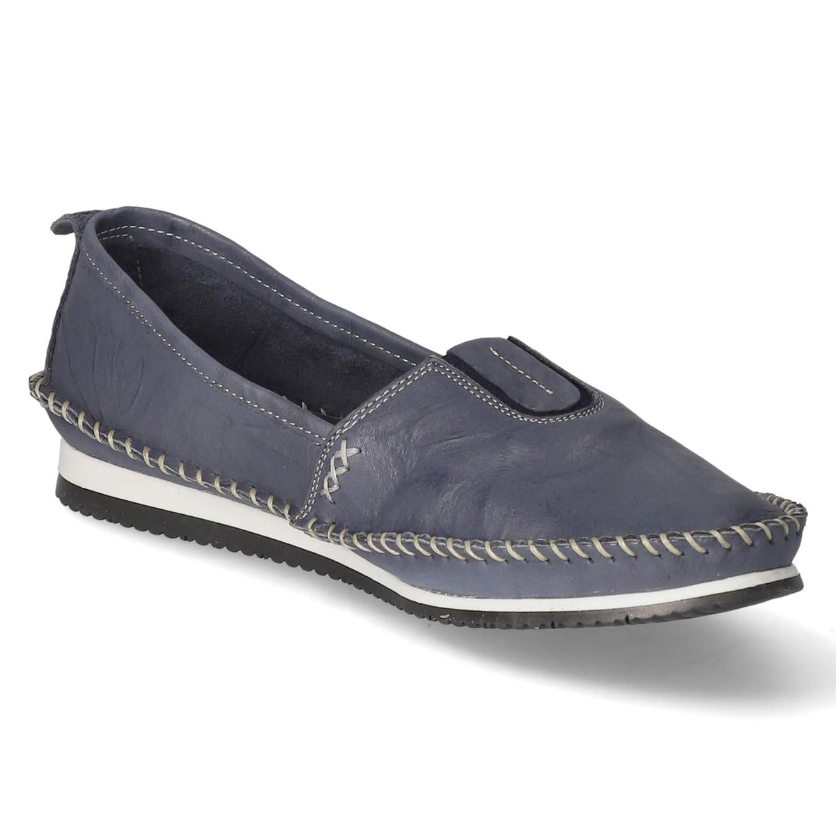 Mokassins Blau