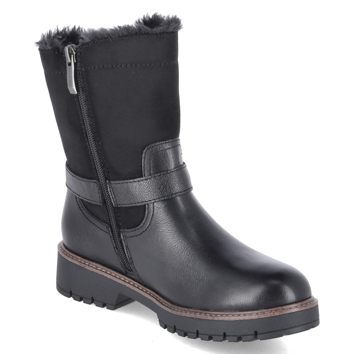 Winterstiefeletten Schwarz