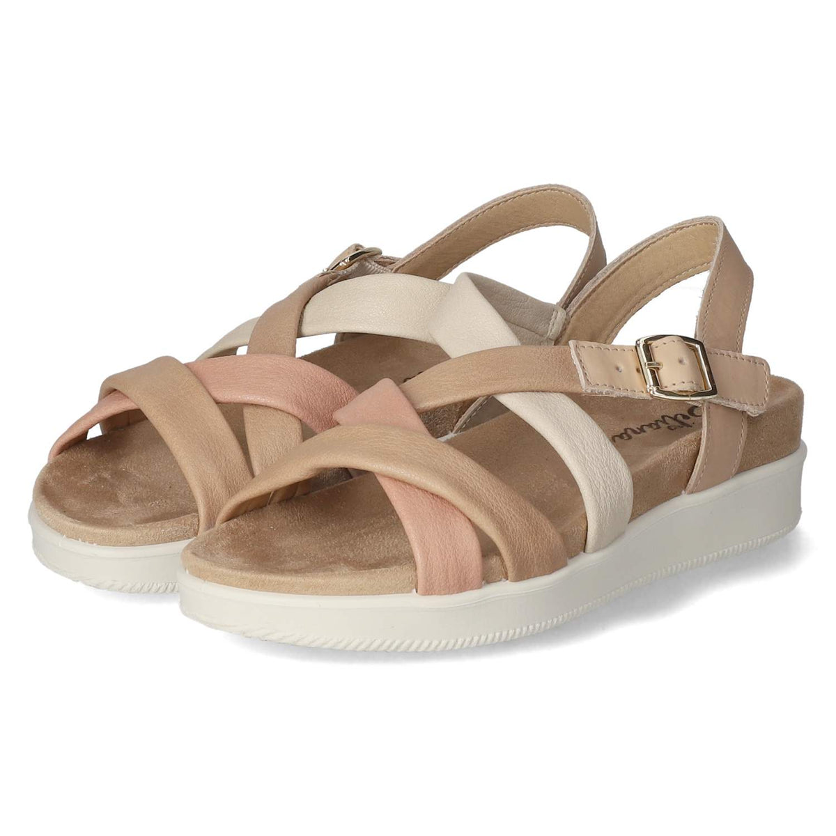 Sandalen Taupe
