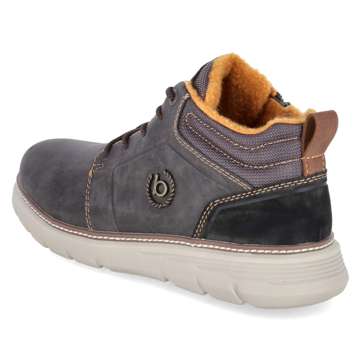 Schnürboots Grau