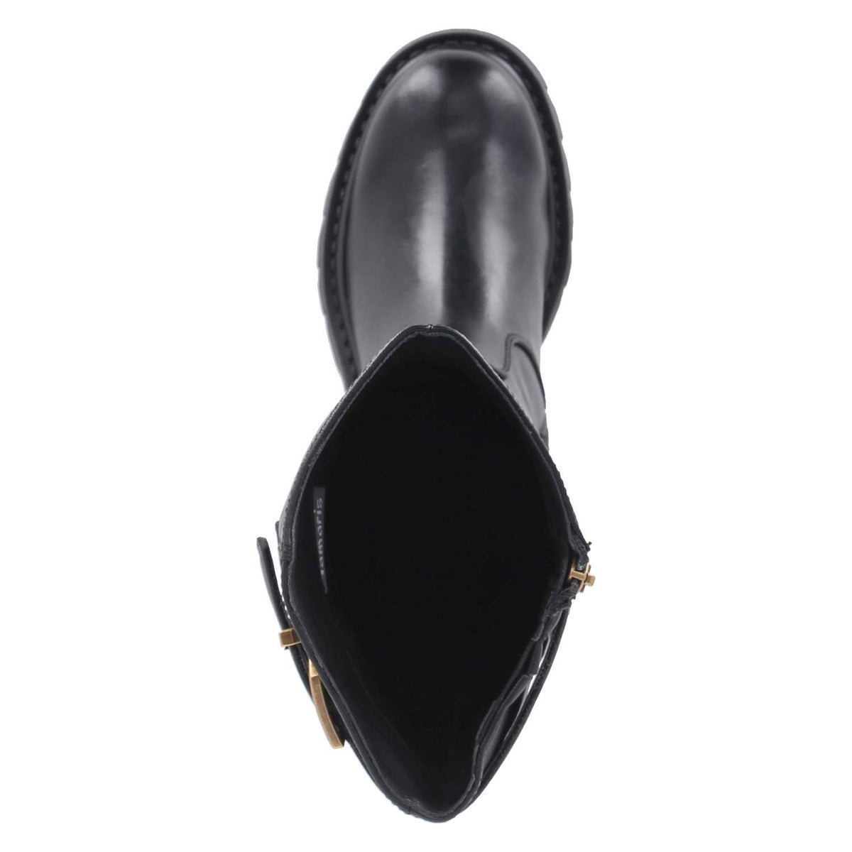 Bikerstiefel Schwarz