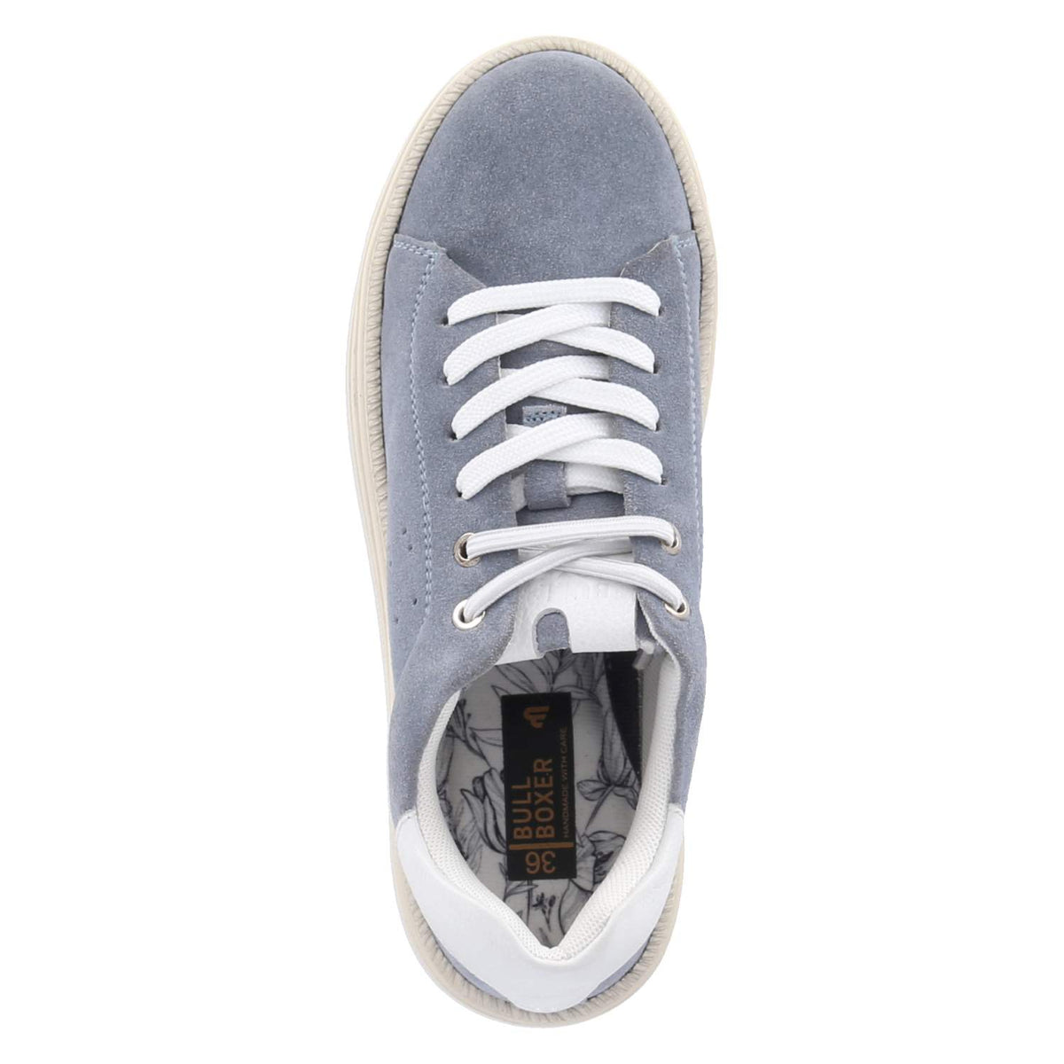 Plateau-Sneaker Blau