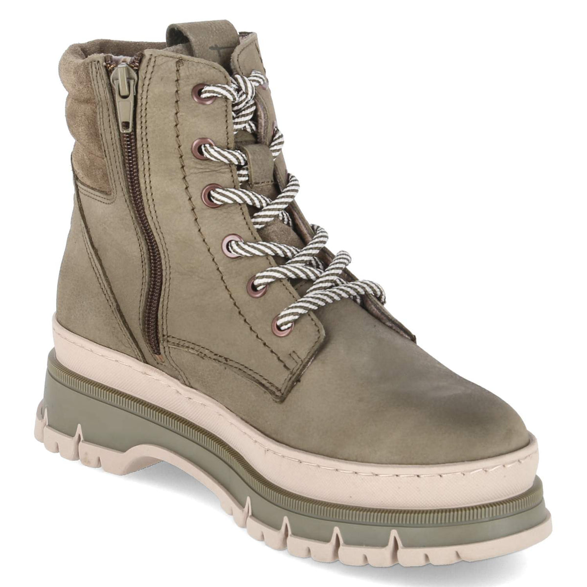 Schnürboots Grün