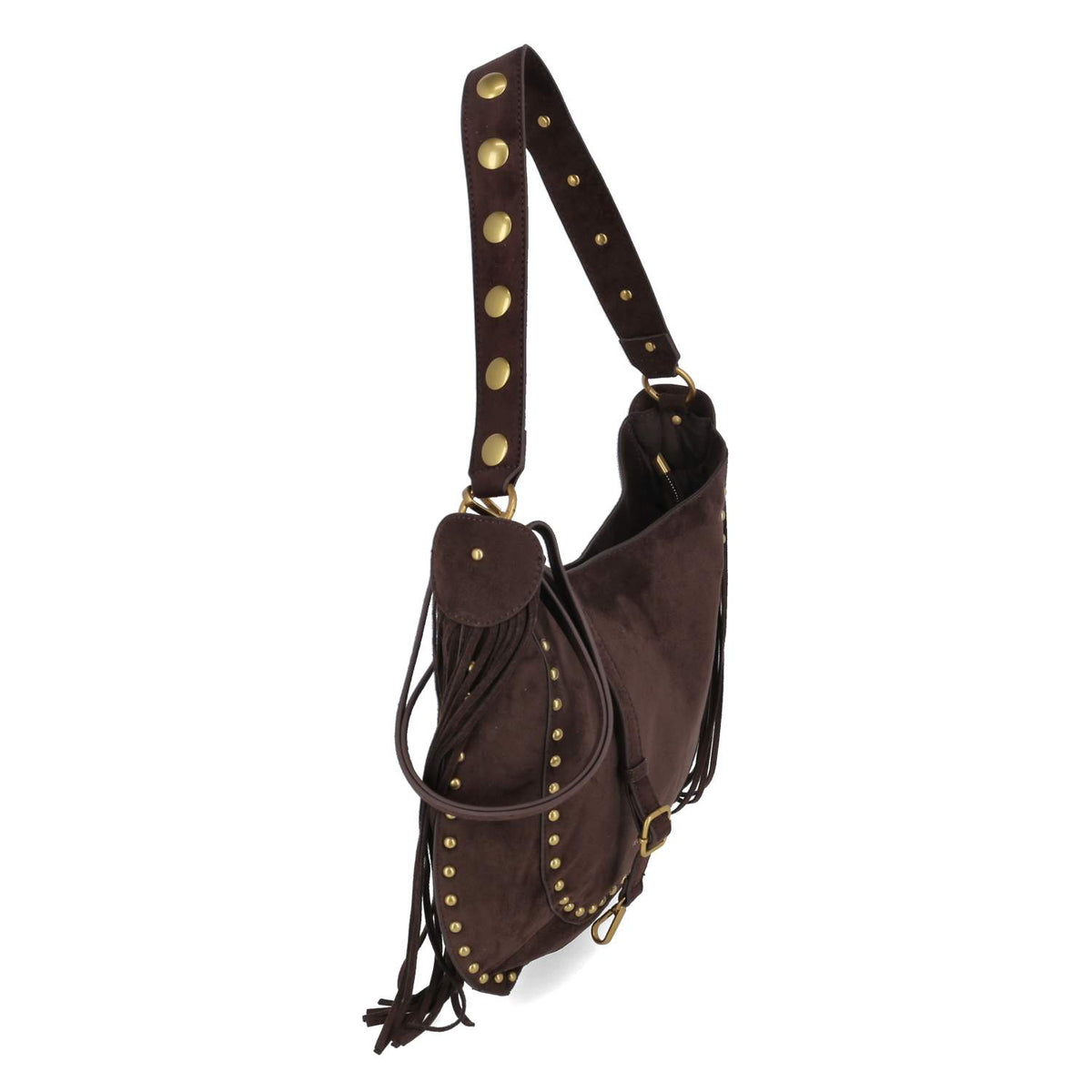 Schultertasche Braun