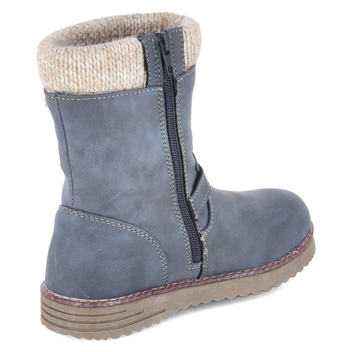 Winterstiefel Blau