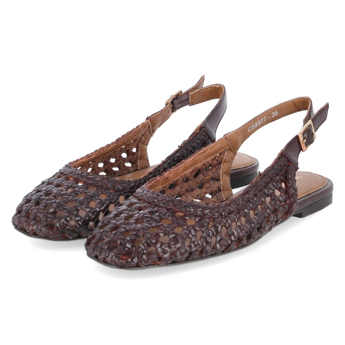Slingballerinas Braun