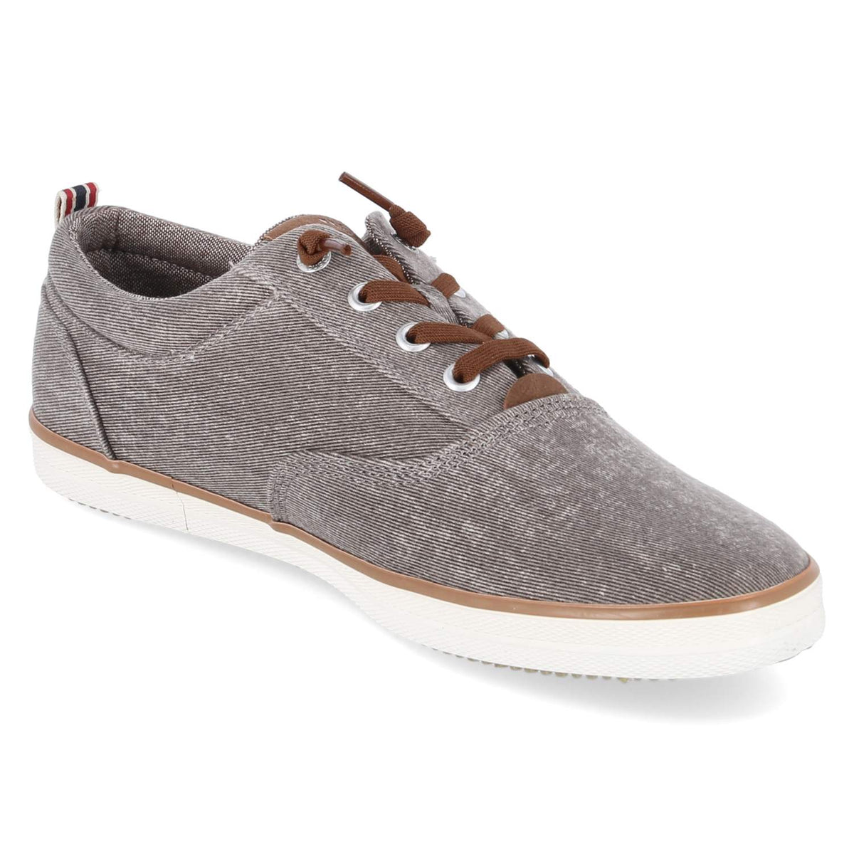 Halbschuhe Taupe