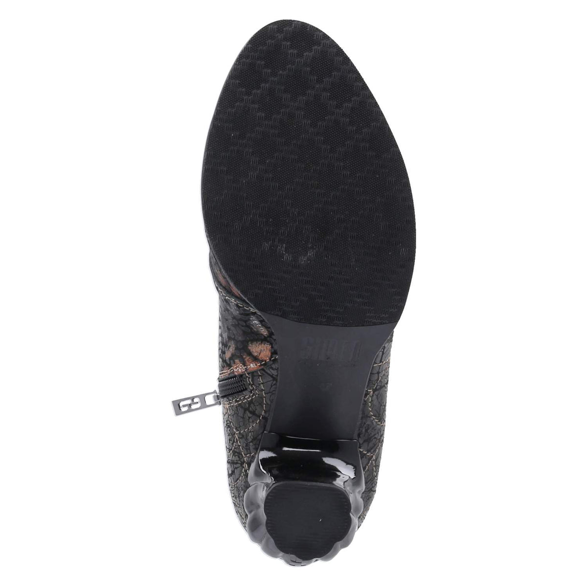 Schnürrstiefeletten Schwarz
