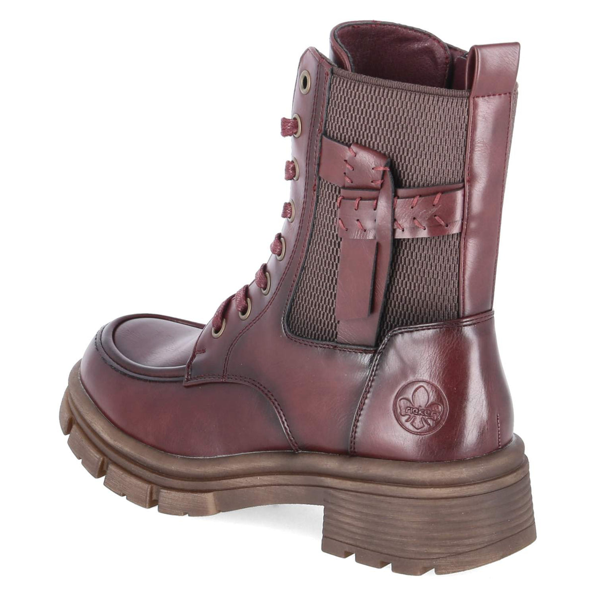 Schnürstiefeletten Schwarz