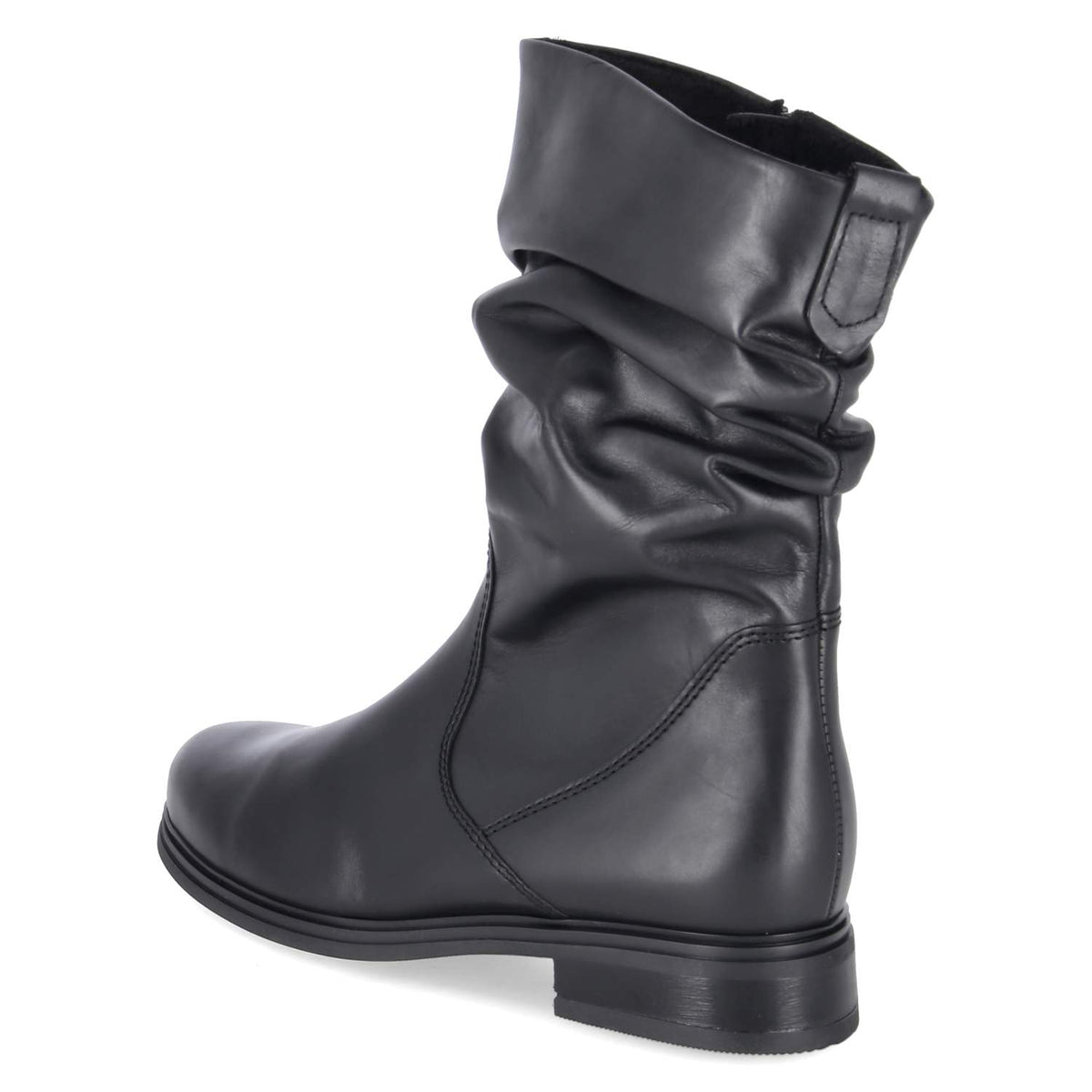 Slouchy Boots Schwarz