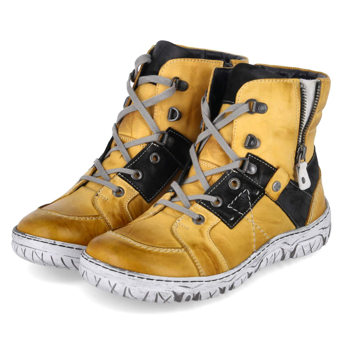 Schnürboots Gelb