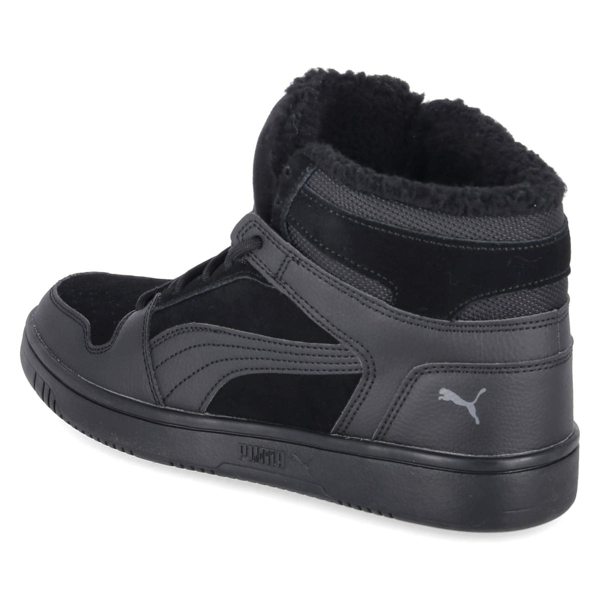 High Sneaker REBOUND Schwarz