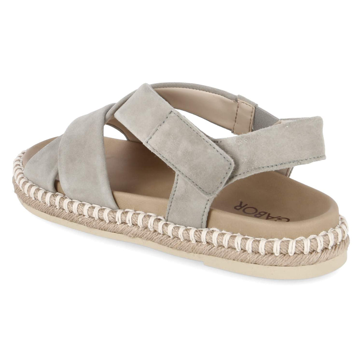 Espadrilles-Sandalen Grün