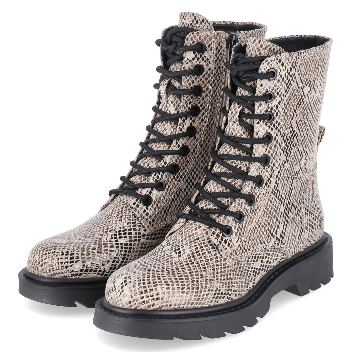 Schnürboots Beige