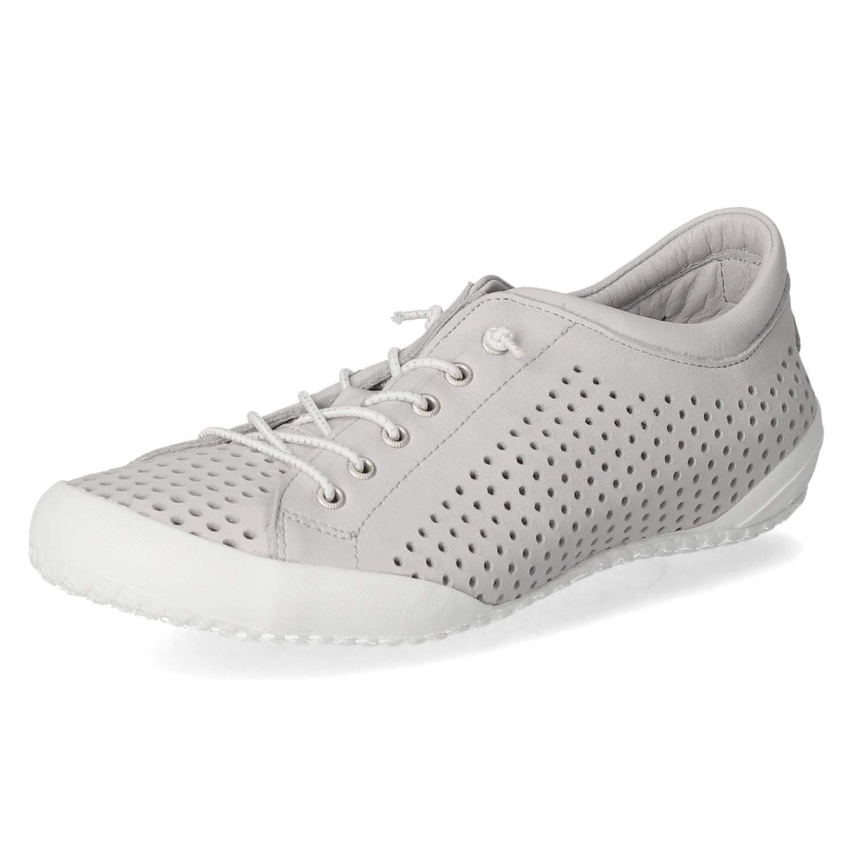 Halbschuhe Grau