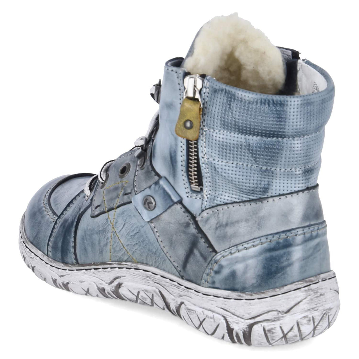 Winterboots Blau