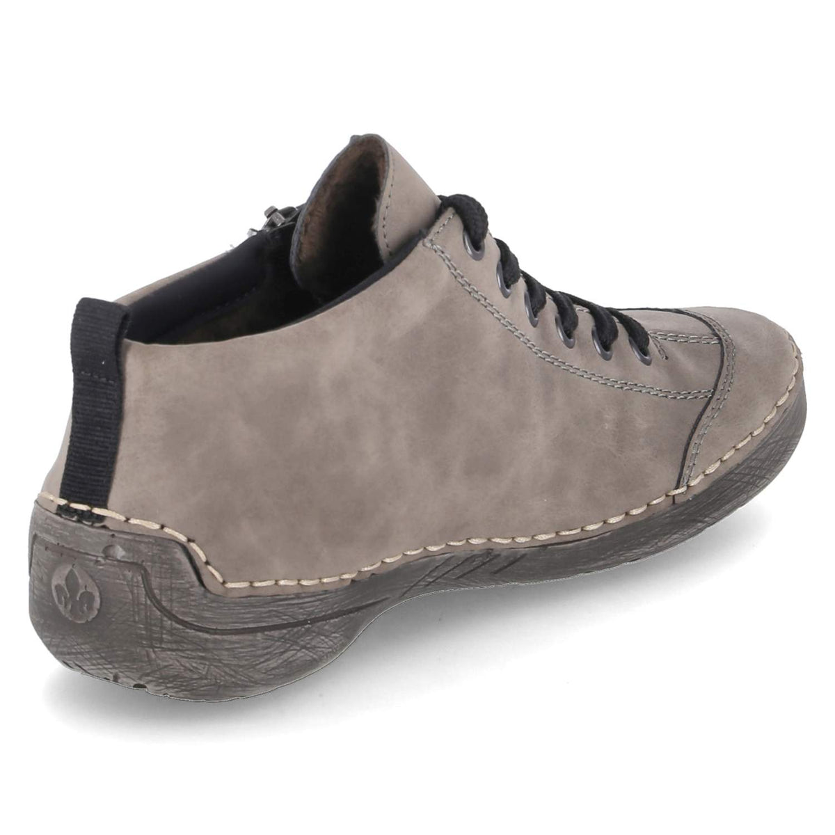 Halbschuhe Grau