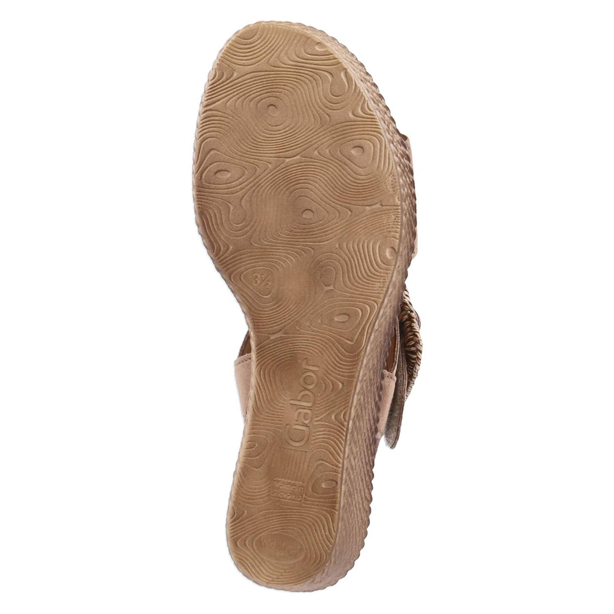 Espadrille-Sandaletten Braun
