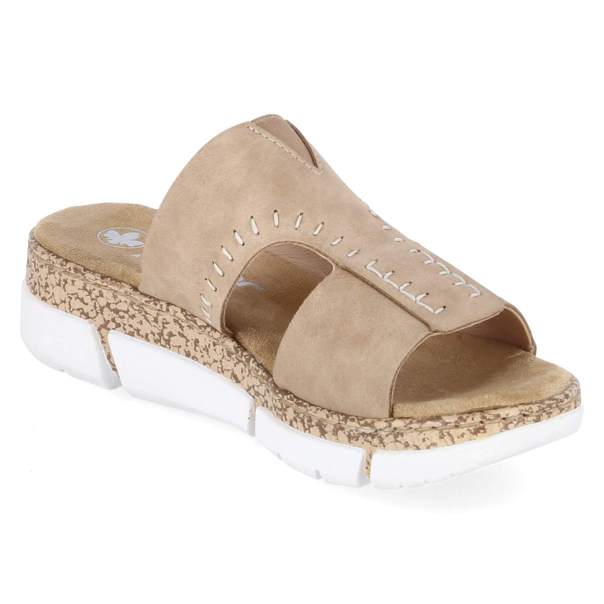 Pantoletten Beige