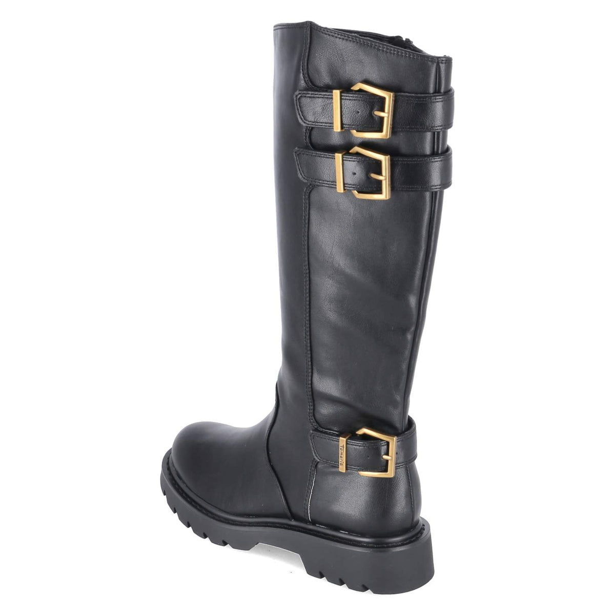 Bikerstiefel Schwarz