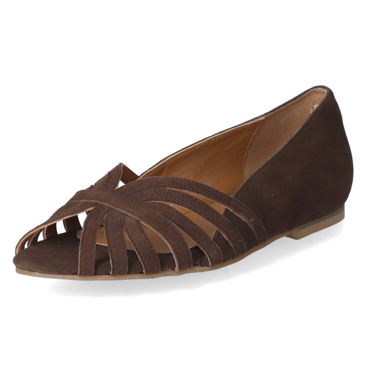 Ballerinas PASSIONATE SUEDE Braun