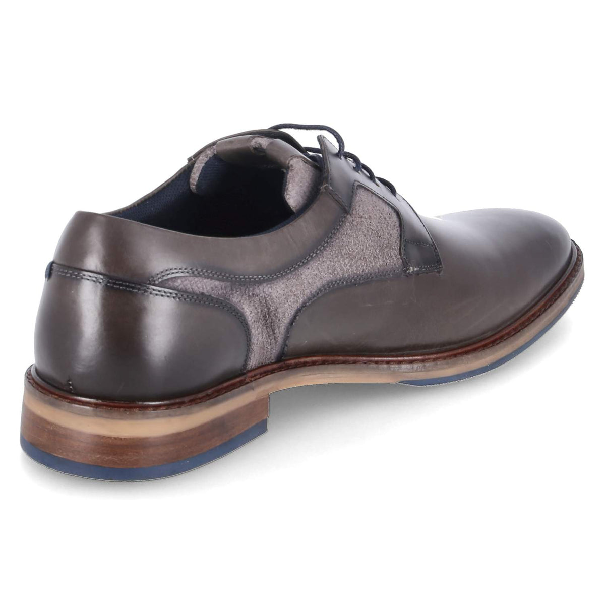 Halbschuhe Grau