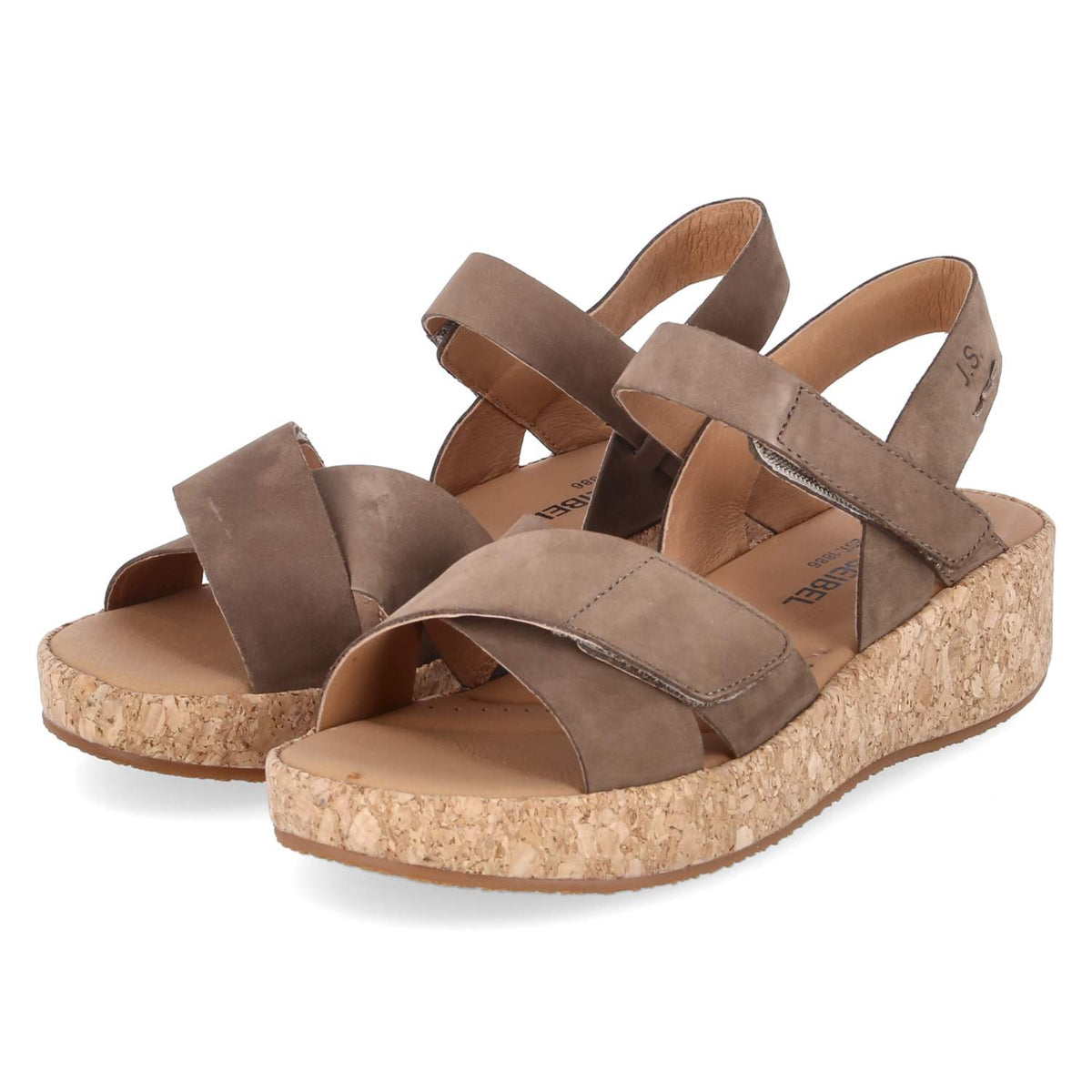 Sandalen Taupe