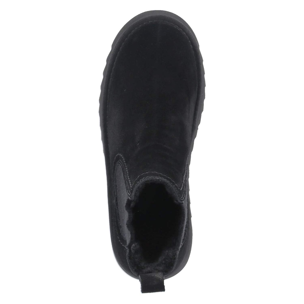 Winter-Chelsea Boots Schwarz