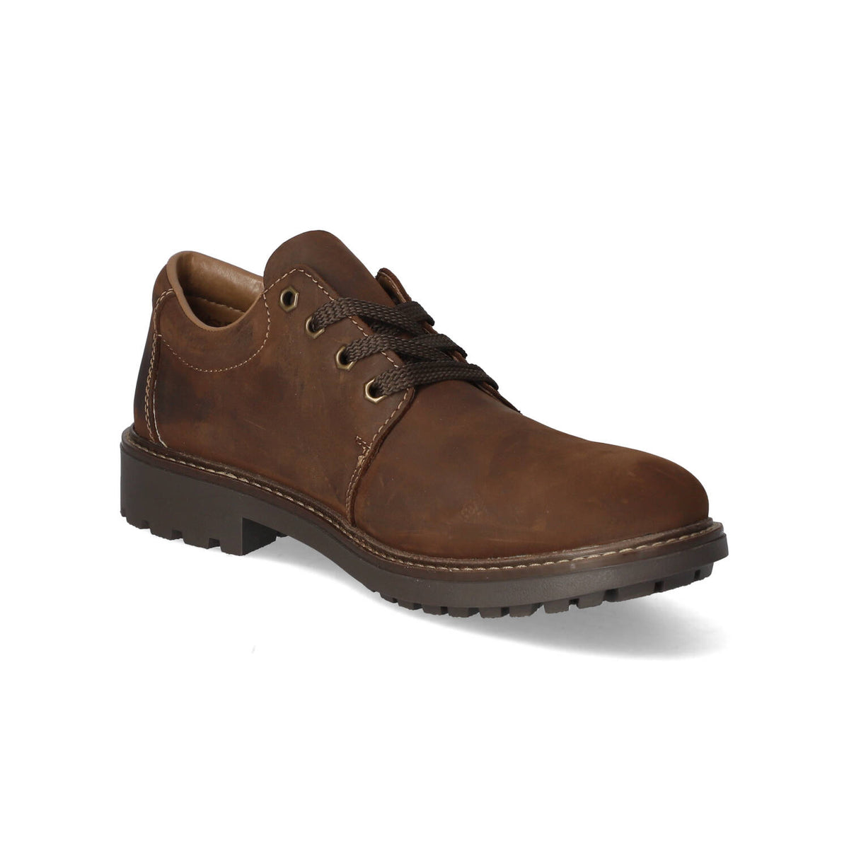 Halbschuhe Braun