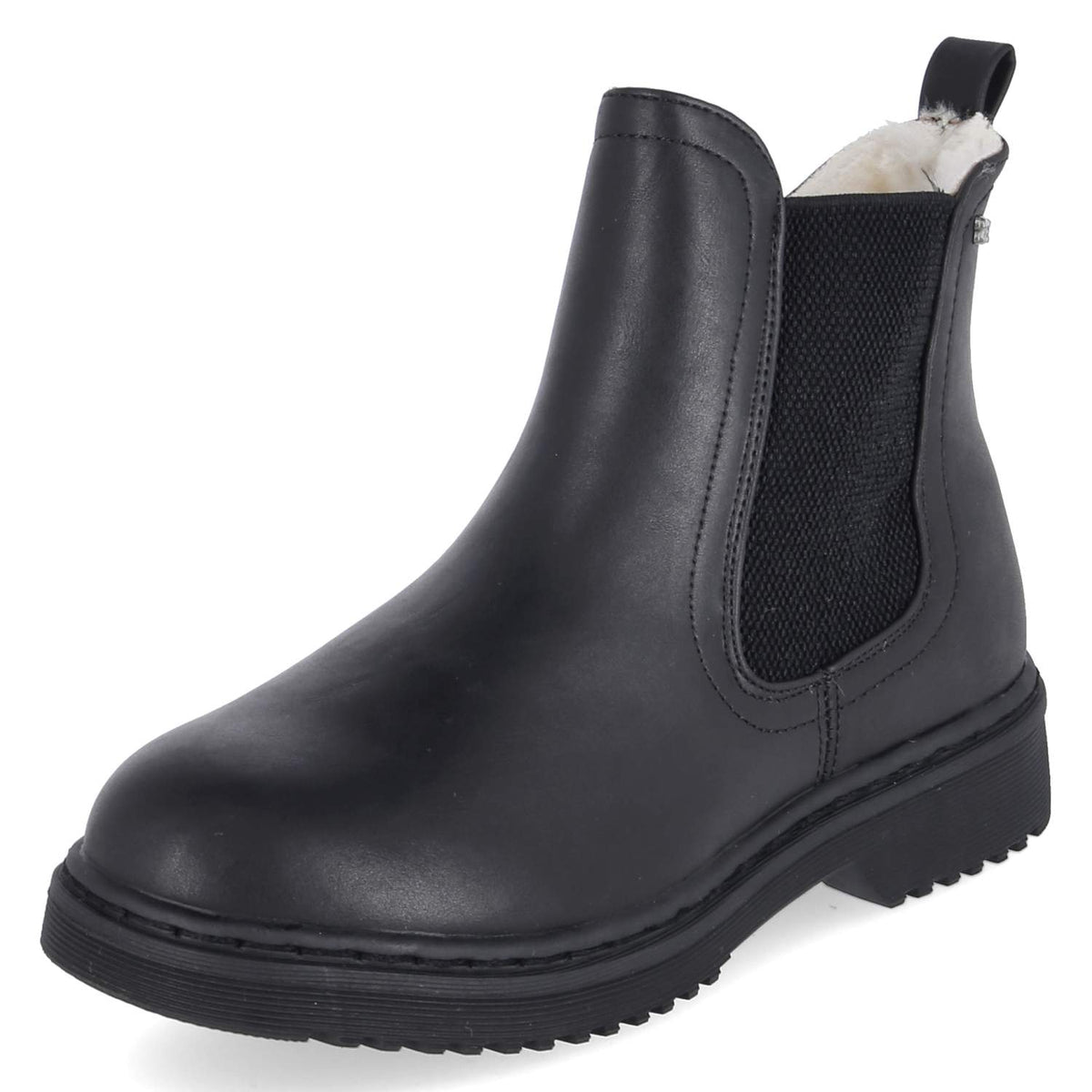 Winter Chelsea Boots Schwarz